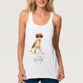 Summer Wire Fox Terrier Tanktop (Voorkant)