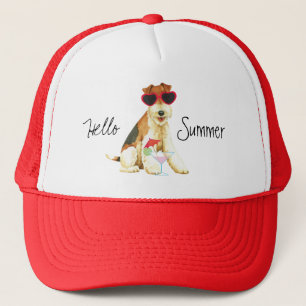 Summer Wire Fox Terrier Trucker Pet