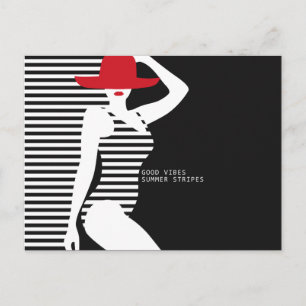 Summer Woman briefkaart