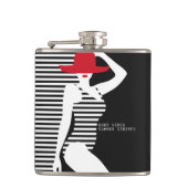 Summer Woman, maatkolf Heupfles (Voorkant)