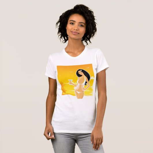 Summer Woman T-Shirt (Voorkant volledig)