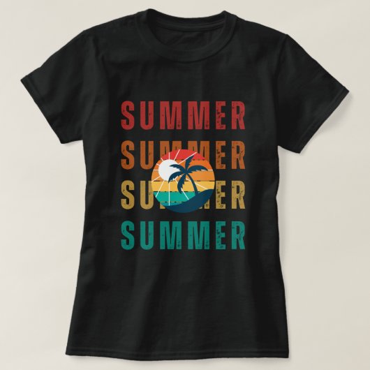 Summer Women's T-shirt (Design voorkant)