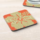 Summer Words Cocktails and Hibiscus Onderzetters (Linkerzijde)