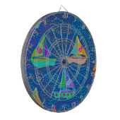 Summer Yachting Dartbord (Voorkant Links)