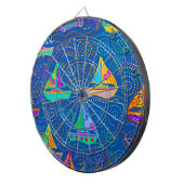 Summer Yachting Dartbord (Voorkant Rechts)