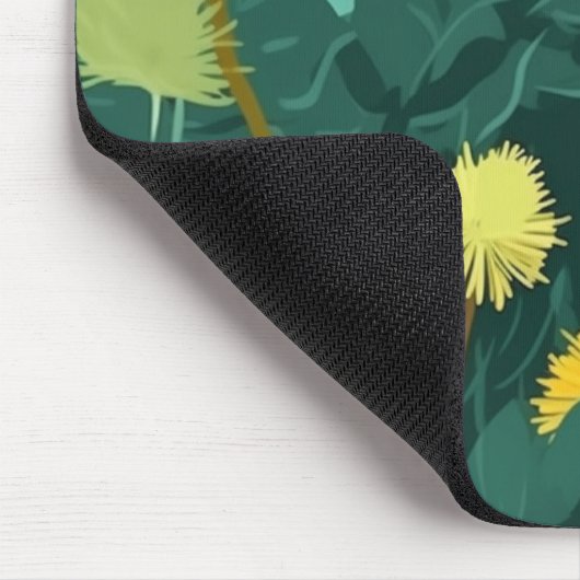 Summer Yellow Dandelions Muismat (Hoek)