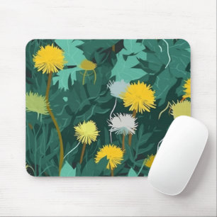 Summer Yellow Dandelions Muismat