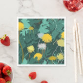 Summer Yellow Dandelions Servet (Insitu)