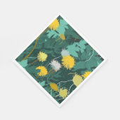Summer Yellow Dandelions Servet (Hoek)