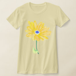 Summer Yellow Flower T-shirt