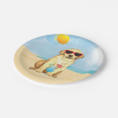 Summer Yellow Lab Paper Bord (Gekanteld)
