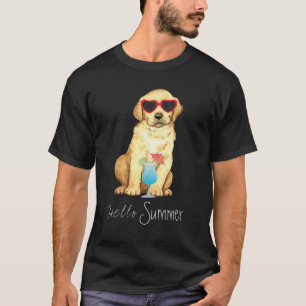 Summer Yellow Lab T-Shirt