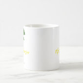 Summer Yellow Lemon Monogrammed Maid of Honor | Koffiemok (Center)