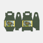 Summer Yellow Monarch Bedankdoosjes (Uitgevouwen)