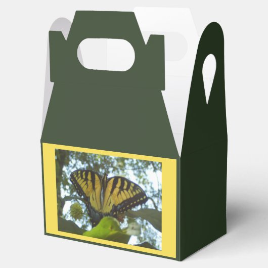 Summer Yellow Monarch Bedankdoosjes (Geopend)