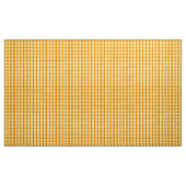 Summer Yellow Oranje Gingham Stof (Yard (91,4 cm))