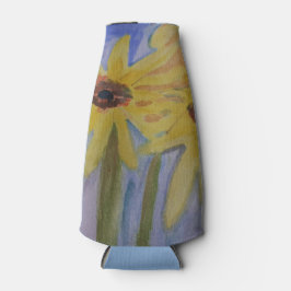 Summer Yellow Sunflower Flesjeskoeler