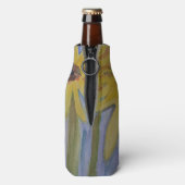 Summer Yellow Sunflower Flesjeskoeler (Fles Achterkant)