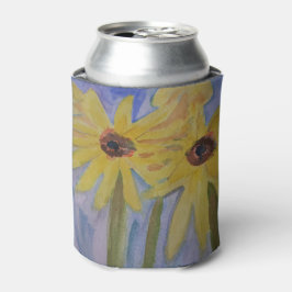 Summer Yellow Sunflower Koelbox Blikjeskoeler
