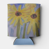Summer Yellow Sunflower Koelbox Blikjeskoeler (Voorkant)
