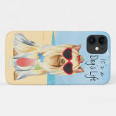 Summer Yorkie Case-Mate iPhone Case (Achterkant (horizontaal))