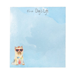 Summer Yorkie Notitieblok