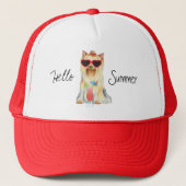 Summer Yorkie Trucker Pet (Voorkant)