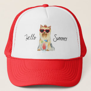 Summer Yorkie Trucker Pet