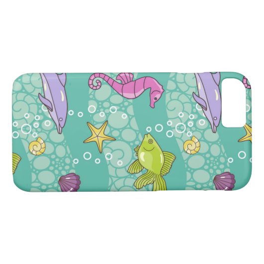 Summer Zee Pattern Case-Mate iPhone Case (Achterkant (Horizontaal))