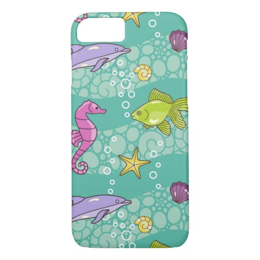 Summer Zee Pattern Case-Mate iPhone Case (Achterkant)