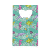 Summer Zee Pattern Creditkaart Flessenopener (Voorkant)