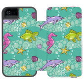 Summer Zee Pattern Incipio iPhone Portemonnee Hoesje (Agenda Open)