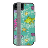 Summer Zee Pattern Incipio iPhone Portemonnee Hoesje (Agenda Achterkant)