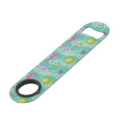 Summer Zee Pattern Speed Flessenopener (Achterkant Gekanteld)