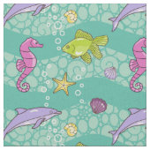 Summer Zee Pattern Stof (Close Up)