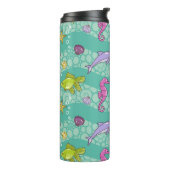 Summer Zee Pattern Thermosbeker (Gedraaid links)