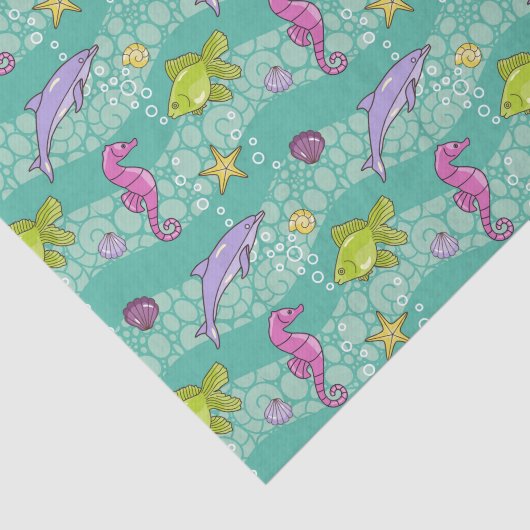 Summer Zee Pattern Tissuepapier (Detail)