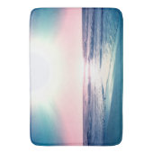 Summer Zee Sunset Tropical Beach Foto Badmat (Voorkant Verticaal)