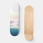 Summer Zee Sunset Tropical Beach Foto Persoonlijk Skateboard (Voorkant)