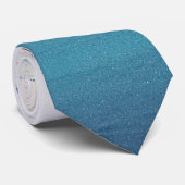 Summer Zee Sunset Tropical Beach Foto Stropdas (Opgerold)