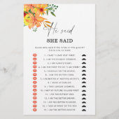 Summer zei dat ze vrijgezellenfeest game zei (Voorkant)