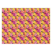 Summer Zinnias Tafelkleed (Voorkant (Horizontaal))