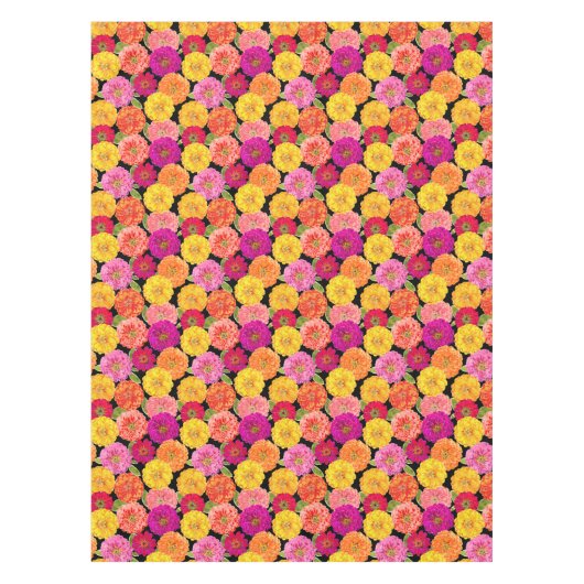 Summer Zinnias Tafelkleed (Voorkant)