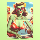 Summer Zombie Pin-up Tissuepapier