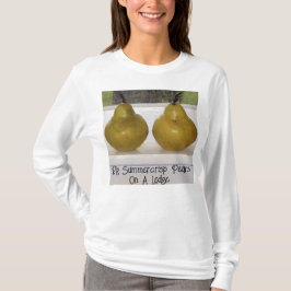 Summercrisp Pears op Ledge Art Foto Tshirt