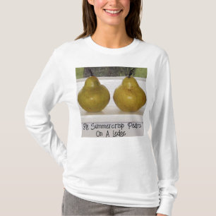 Summercrisp Pears op Ledge Art Foto Tshirt