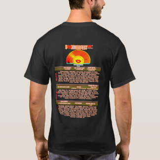 Summerfest 2023 line-up t-shirt