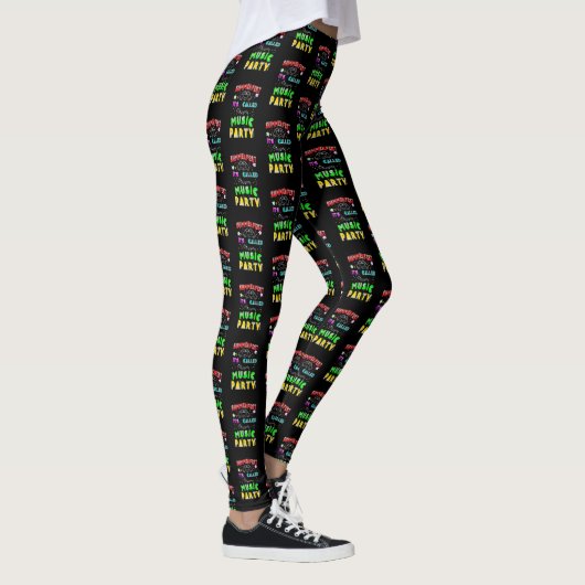Summerfest Het heet Music Party Leggings (Rechts)