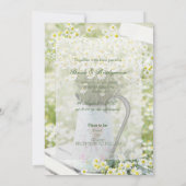 Summerfield Daisies Chamomile Flower SAVE the Date (Achterkant)