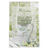 Summerfield Daisies Daisy Chamomile Flower Wedding Medium Cadeauzakje (Voorkant)